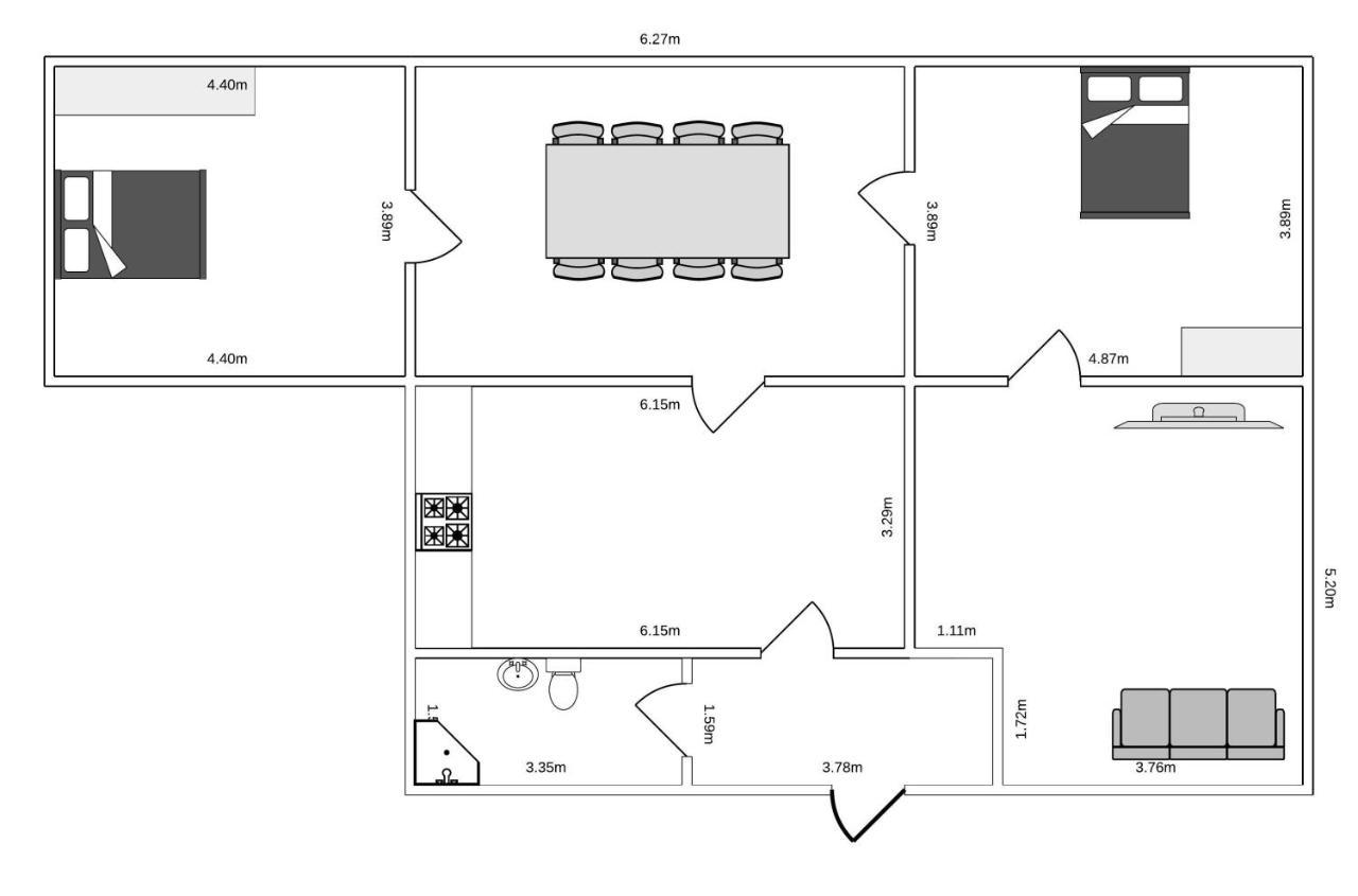 Homely 1 Bedroom Flat By The Copenhagen Lakes المظهر الخارجي الصورة